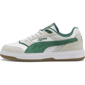 Pumaunisex. 39328309 Doublecourt Prm groene sportschoenen (41), Plat, Veters, Casual