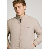 Pepe Jeans - PM403108 - Gewatteerd Bomberjack - Beige - Casual - Polyester