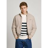 Pepe Jeans - PM403108 - Gewatteerd Bomberjack - Beige - Casual - Polyester