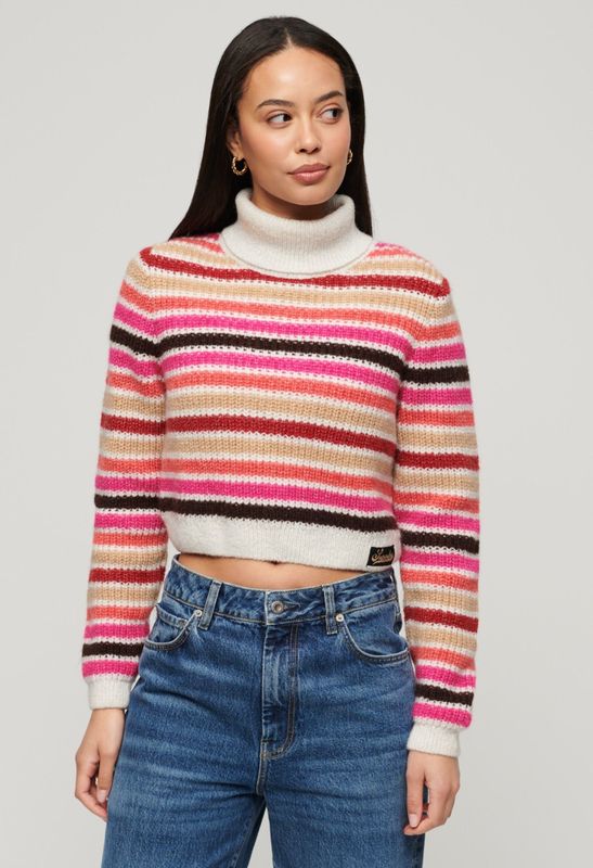 Superdry - W6110536A - Coltrui - Veelkleurig - Lange Mouwen