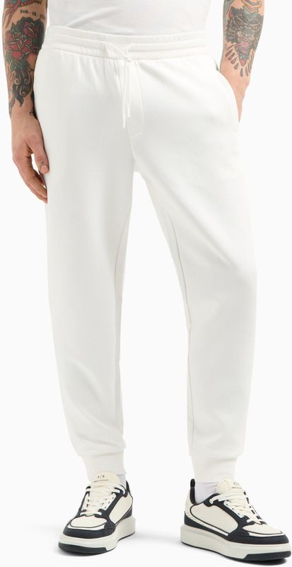 Armani Exchange - Sweatpants - Zwart - Katoenmix - Los Model