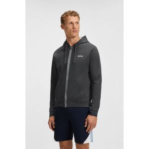 BOSSvoor mannen. 50545573 Authentiek sweatshirt grijs (L), Casual, Katoen