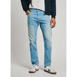 Pepe Jeans - PM207390NC6 - Jeans - Blauw - Taps Toelopende Pasvorm - Casual - Duurzaam