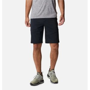 Columbiavoor mannen. 1883371010 Tech Trail kort zwart (46/20), Casual, Sportief, Buiten, Polyester