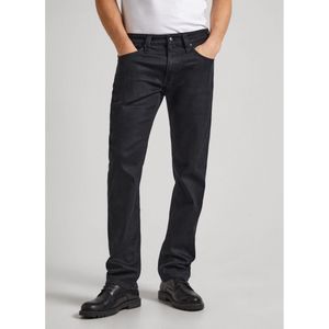 Pepe Jeansvoor mannen. PM207398 Rechte jeans zwart (32/32), Casual, Katoen, Duurzaam