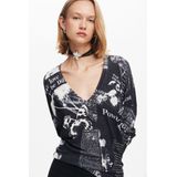 Desigual - JERS_KAWARTHA - Sweater - Zwart