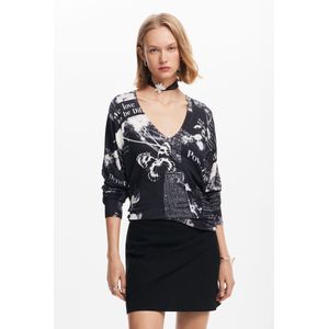 Desigual - JERS_KAWARTHA - Sweater - Zwart