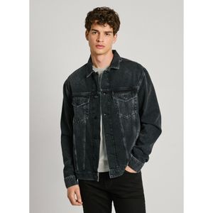 Pepe Jeansvoor mannen. PM402972XH7 Relaxed jack zwart (XL), Casual, Katoen, Duurzaam