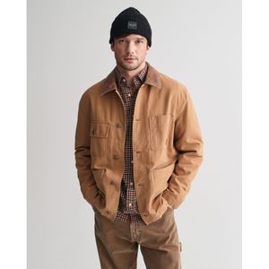 GANT - Utility Jack - Tussenjas - Bruin - Katoen