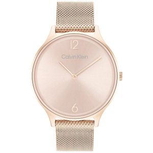 Calvin Kleinvoor vrouwen. 25200002 Analoog mode horloge roze (OSFA), Casual, Armband, Roestvrij staal