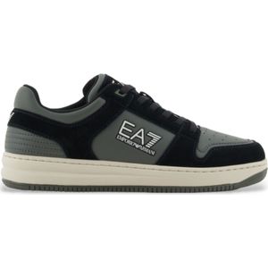 EA7unisex. X8X195_XK409 Schoenen XK409 zwart, groen (40 2/3), Plat, Veters, Casual, Sportief, Meerdere sporten