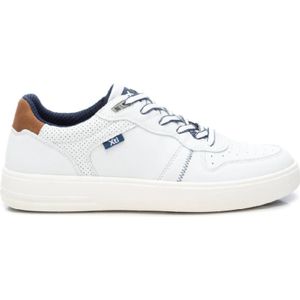 Xtivoor mannen. 14358201-BLANCO Trainers 143582 wit (41), Plat, Veters, Casual