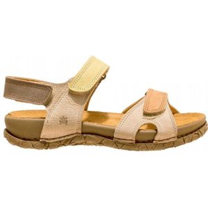 El Naturalistaunisex. 2586311B0005_0MU Leren sandalen N5863 Tabernas multicolour (41), Leer, Plat, Klittenband, Casual, Veelkleurig