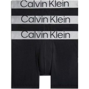 Calvin Kleinvoor mannen. 000NB3131A 3-pack lange panty - staalkatoen zwart (XS), Homewear, Duurzaam