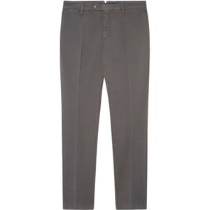 Hackett Londonvoor mannen. HM212487 Kensington Slim Chino Broek groen (36/30), Casual, Feest, Katoen, Klassiek