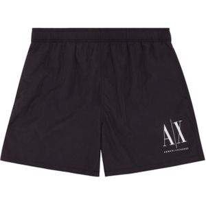 Armani Exchangevoor mannen. 953034CC62300136 Geweven zwempak marine (L), Strandkleding, Polyester, Marineblauw