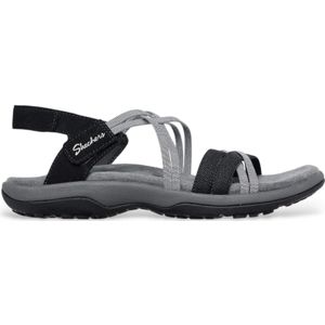 Skechers - Reggae Slim - Sandalen - Grijs - Klittenband - Casual