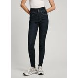Pepe Jeans - PL204835BC1 - Jeans - Marineblauw - Super Skinny Contour Uhw