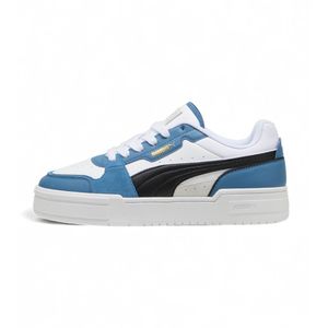 Pumaunisex. 39520317 Leren sportschoenen Ca Pro Lux Iii wit, zwart (46), Leer, Plat, Veters, Casual