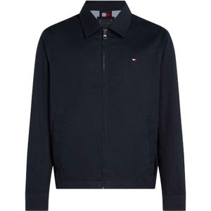 Tommy Hilfigervoor mannen. MW0MW36603 Ivy Jas marine (S), Casual, Biologisch katoen, Duurzaam, Marineblauw