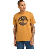 Timberlandvoor mannen. TB0A2C2RP471 Kennebec Rivier logo T-shirt geel (XL), Casual, Katoen, Korte mouwen