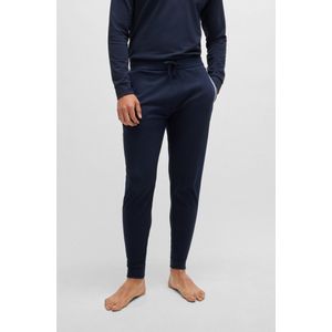 BOSSvoor mannen. 50521769 Authentieke broek zwart (S), Homewear, Katoen