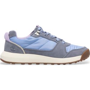 Timberlandvoor vrouwen. TB0A286WEJZ1 Retro Swift Low blauw leren sportschoenen (39 W), Leer, Plat, Veters, Casual, Duurzaam