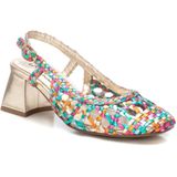 Carmela - 16232002-JEANS - Casual Schoenen - Blauw - Synthetisch - Gesp Sluiting