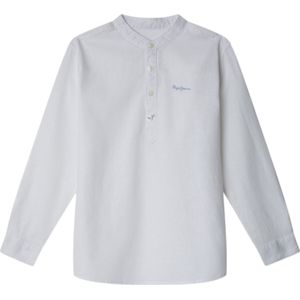 Pepe Jeansvoor jongens. PB302703 Shirt Kamer geel (10años= 140cm), Casual, Vlas, Lange mouwen, kinderkleding