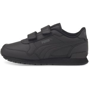 Pumaunisex voor kinderen. 38490501 Trainers ST Runner v3 zwart (35), Plat, Klittenband, Casual, kinderkleding