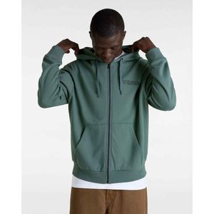 Vansvoor mannen. VN000H901CI1 Losvallende hoodie Essential groen (M), Casual, Sportief, Katoen