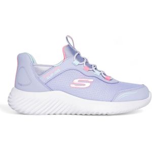 Skechersunisex voor kinderen. 303585L Bounder eenvoudige sneaker lila (38), Plat, Geen, Casual, kinderkleding