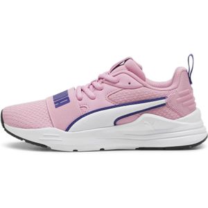 Pumavoor vrouwen/meisjes. 39084717 Schoenen Wired Run Puur roze (39), Plat, Veters, Casual, kinderkleding