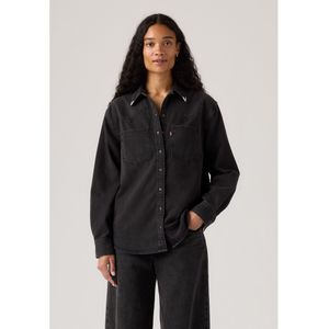 Levi's - Teodora Western - Overhemd - Zwart - Katoen - Lange Mouwen