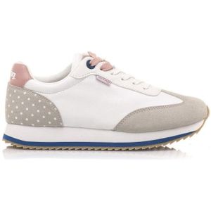 MTNGvoor vrouwen. 69145 Sportschoenen Nora Blauw (37), Stof, Plat, Veters, Casual