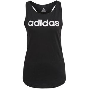 adidasvoor vrouwen. GL0566 Top Essentials Losse Tank zwart (M), Sportief, Katoen, Meerdere sporten, Mouwloos / spaghettibandjes