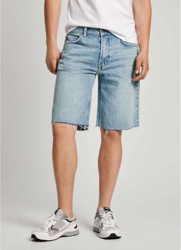 Pepe Jeans - Short Denim - Blauw - Korte Broeken