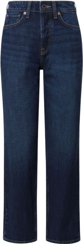 Pepe Jeans - EF1 - Jeans - Blauw - Hoge Taille - Rechte Pijpen
