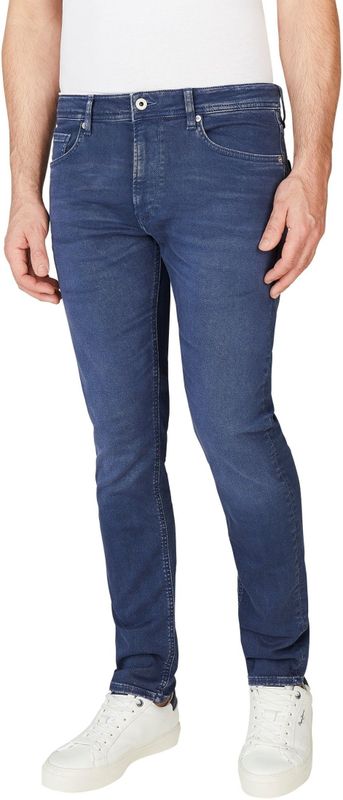 Pepe Jeansvoor mannen. PM207390YB2 Taps toelopende jeans Stanley groen (28/32), Casual, Katoen, Denim, Duurzaam