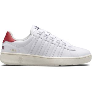 K-Swissvoor mannen. 07431 Slamm Classic Cc leren sportschoenen wit (45), Leer, Plat, Veters, Casual