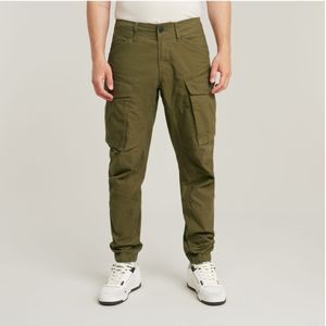 G-Starvoor mannen. D24735-D929-C744 Cargo broek groen (36/34), Casual, Katoen