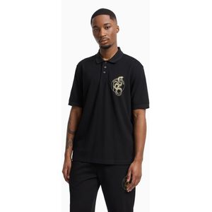 Armani Exchange - XM000215AF10366UC001 - Poloshirt - Zwart - Korte Mouwen - Casual