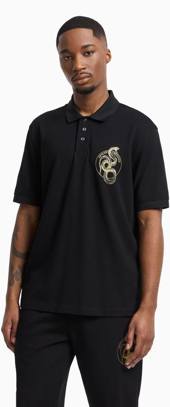 Armani Exchange - XM000215AF10366UC001 - Poloshirt - Zwart - Korte Mouwen - Casual