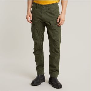 G-Starvoor mannen. D25523-D846-6059 Cargo 3D Normale Taps toelopende broek groen (32/34), Casual, Katoen