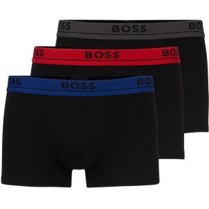 BOSSvoor mannen. 50495236 Set 3 Spirit boxers zwart (L), Homewear, Katoen