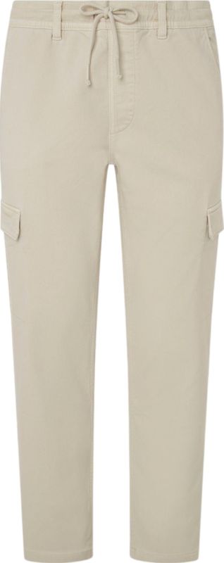 Pepe Jeans - Cargo Broek - Marineblauw - Katoen - Slanke Pasvorm