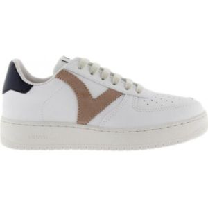 Victoriavoor vrouwen. 1258201 Sportschoenen Madrid wit leer (36), Plat, Veters, Casual