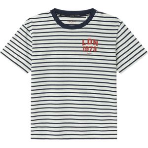 Pepe Jeans - PB503990 - T-shirt - Rood - Katoen - Korte Mouwen - Casual