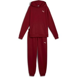 Pumavoor vrouwen. 68309113 Loungewear trainingspak kastanjebruin (S), Sportief, Granaatappel, Katoen, Meerdere sporten, Duurzaam