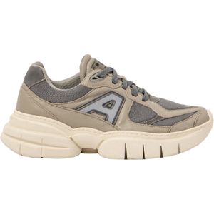 Artunisex. 1163211W9003_0MU Leren sportschoenen 1632 veelkleurig (43), Leer, 1 tot 3 cm, Veters, Casual